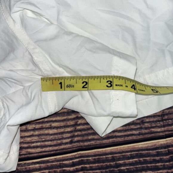 NWT LL Bean Nylon Shorts Women XS WHITE Nylon Drawstring Lined Outdoor UPF 50+ - Picture 6 of 7